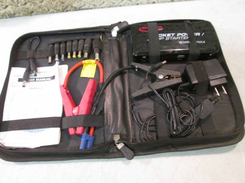 lot 106 image: Rockford Pocket Power Jump Starter ...