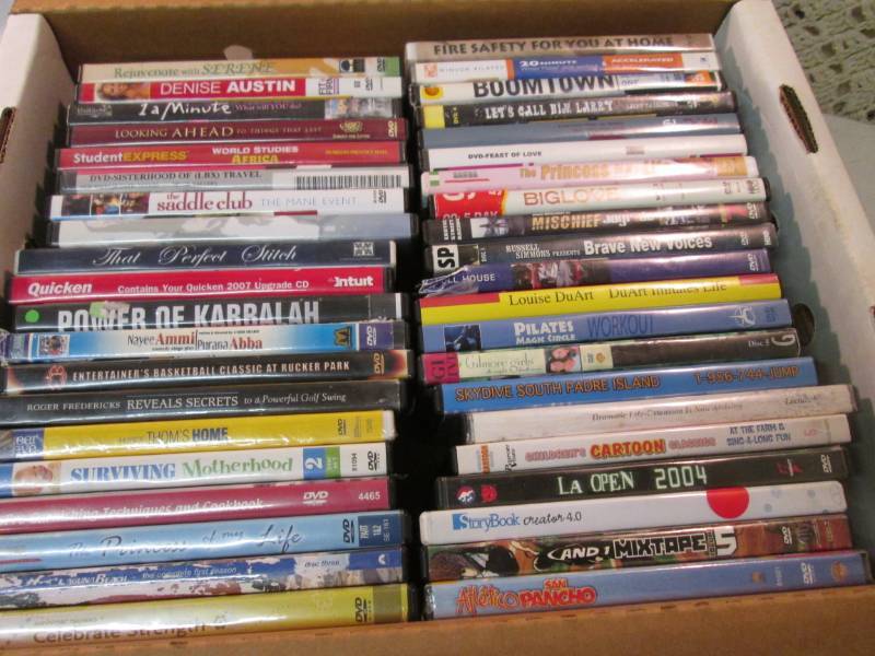 lot 110 image: Lot of DVDs  F-3...