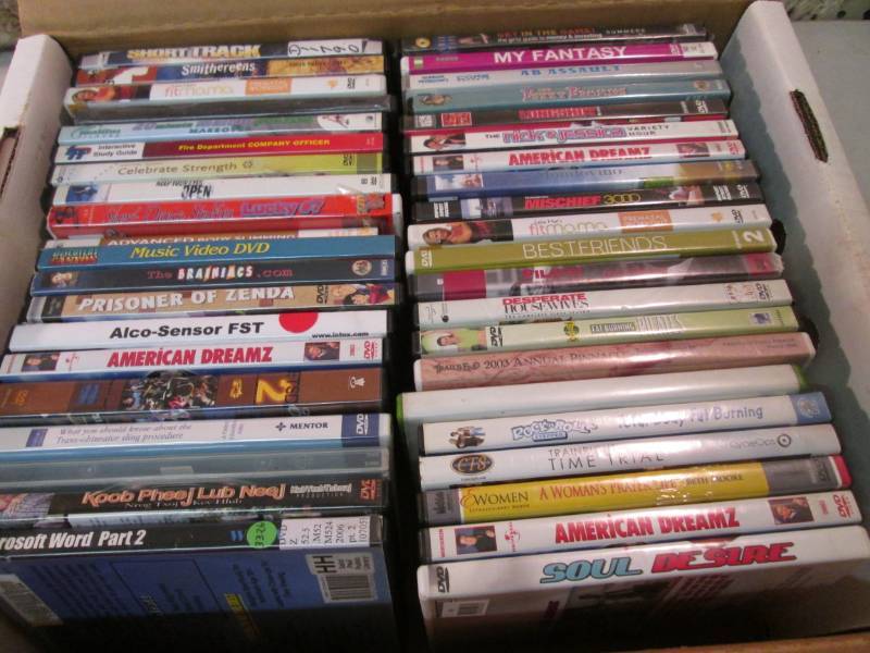 lot 112 image: Lot of DVDs  F-3...