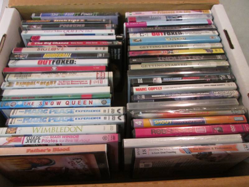 lot 114 image: Lot of DVDs  F-3...