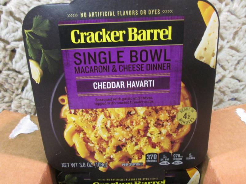 lot 125 image: Case of 6 Cracker Barrel Cheddar Ha...
