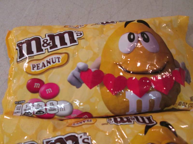 lot 151 image: 3 Bags of Peanut M&Ms Best by Sep ...