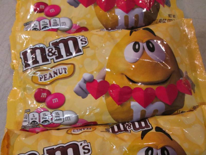 lot 152 image: 3 Bags of Peanut M&Ms Best by Sep ...