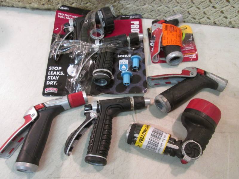 lot 191 image: Assorted Water Hose Nozzles  EC1...