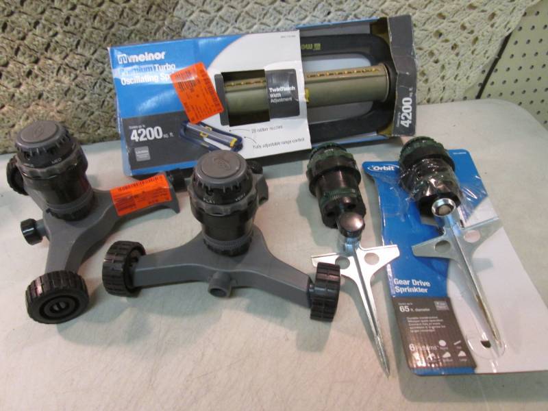 lot 193 image: Assorted Lawn Spriklers  D-4...