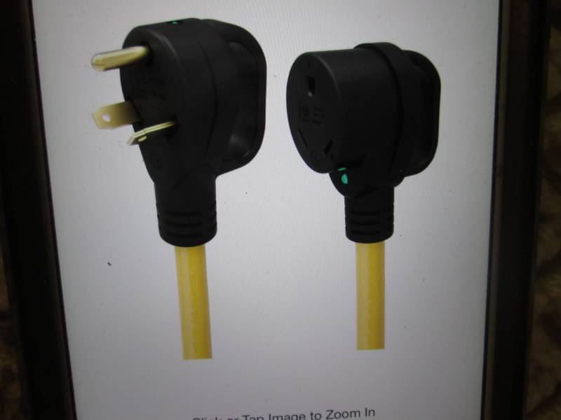 lot 229 image: Park Power 30 Amp Extension Cord wi...