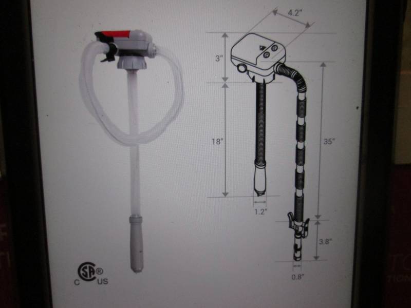 lot 245 image: Tera Pump Battery Powered Fuel Tran...