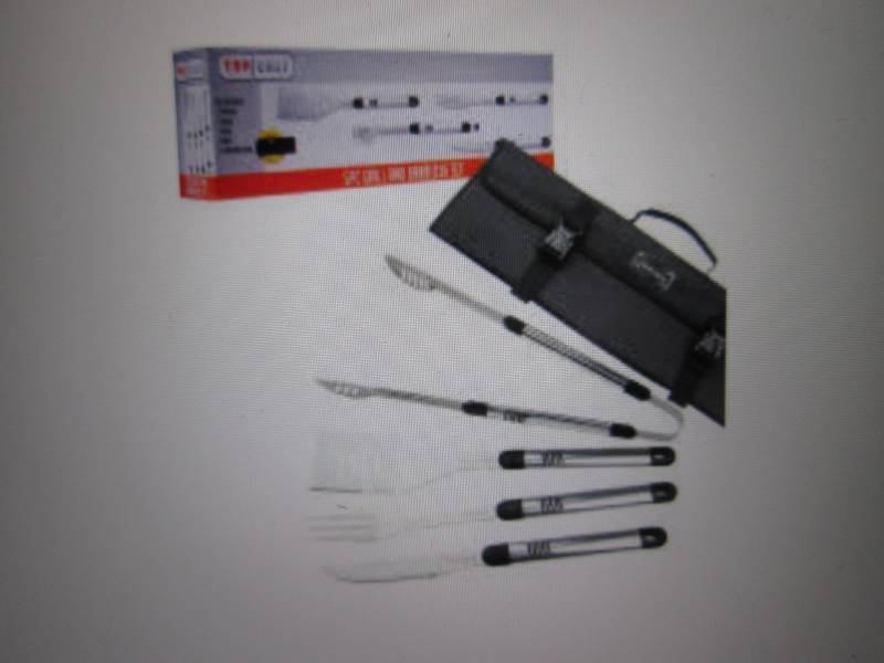 lot 246 image: Top Chef 5pc Grill and Barbecue Set...