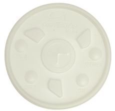 lot 330 image: Renown REN09041 STYROFOAM Cup Straw-Slot LID, 1,000 PER CASE (1000 PER CASE)