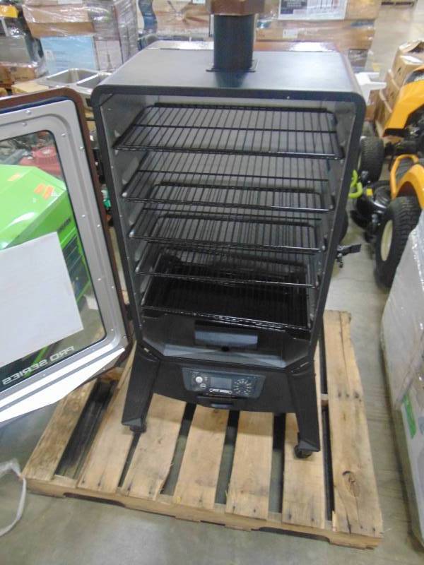 lot 362 image: Pit Boss 1250-Watt Black Electric Vertical Smoker (Common 41-in Actual 41-in) PBV4PS1