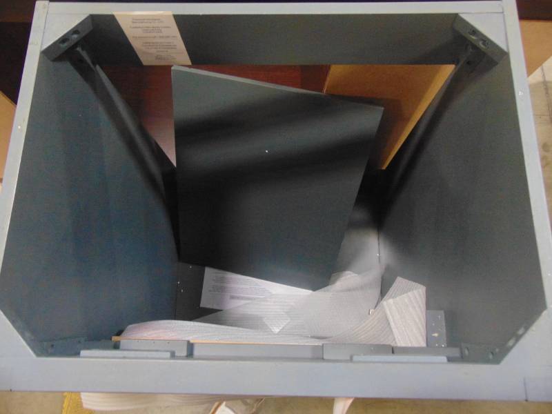 lot 369 image: Home Decorators Collection Castleford 24 in. W x 20 in. D Vanity in Charcoal Grey CSGRVT2420