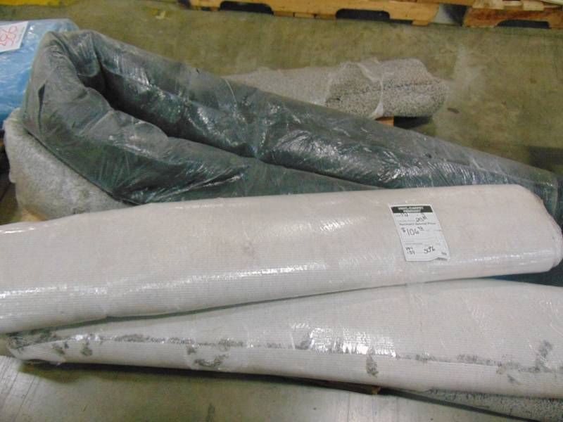 lot 388 image: Pallet of 3 - 12 FT Interior Carpet Sections