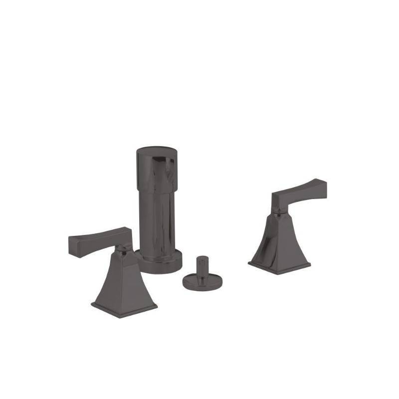 lot 26 image: Kohler Memoirs 2-Handle Bidet Faucet in Oil-Rubbed Bronze, K-470-4V-2BZ
