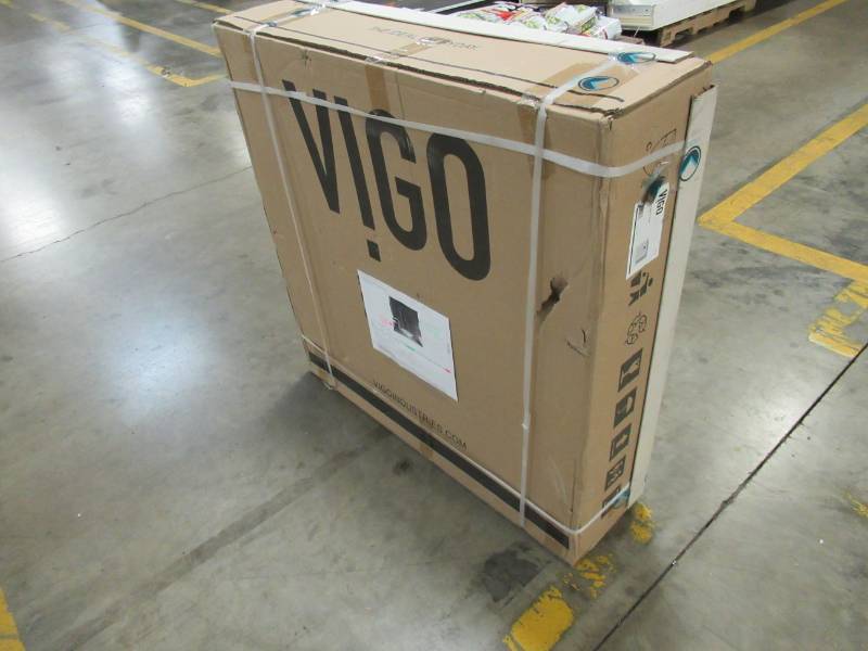 lot 29 image: Vigo 32 X 32 Base in White for Monteray Pivot Shower Doors - Base Only.