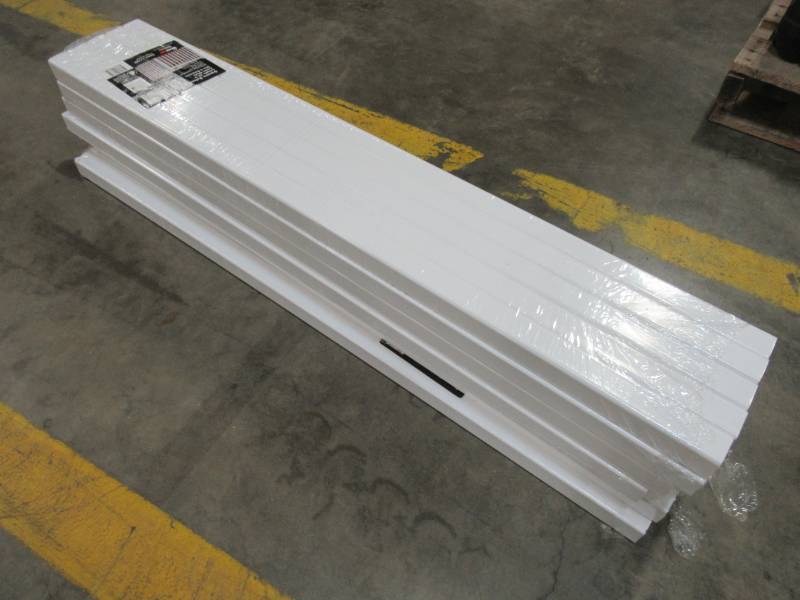 lot 108 image: 30 Fiberon 1.25-in x 1.25-in x 38-in Homeselect White Square Composite Deck Baluster BAL SQ 38 5PK WH