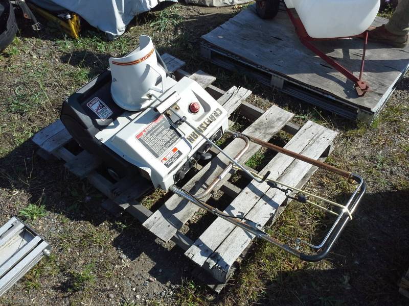 lot 16 image: Sears Craftsman Snowblower