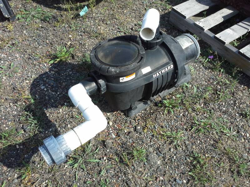 lot 28 image: North Star Self Priming Pump with Pipe Connections