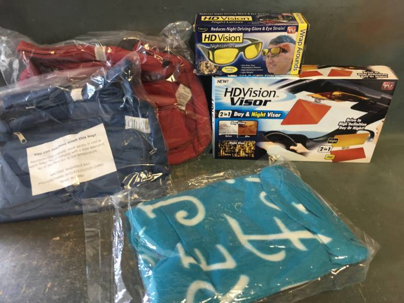 lot 16 image: HD Vision Glasses and Visor and MORE