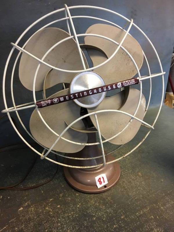 lot 81 image: Metal Fan