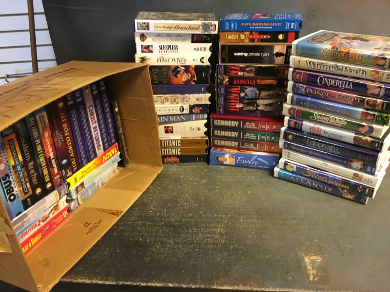 lot 89 image: VHSS and more