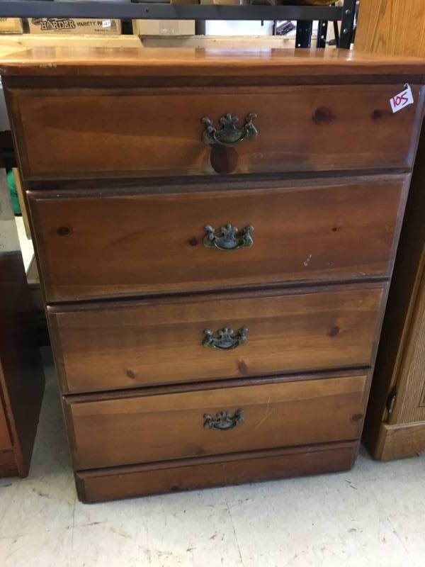 lot 105 image: Short Dresser