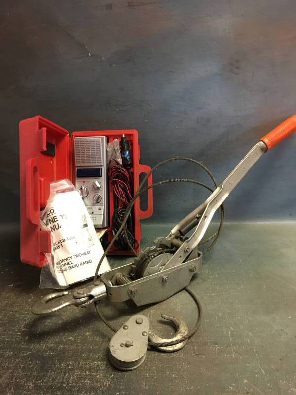 lot 145 image: Mini-Mule Single Drive Puller and More
