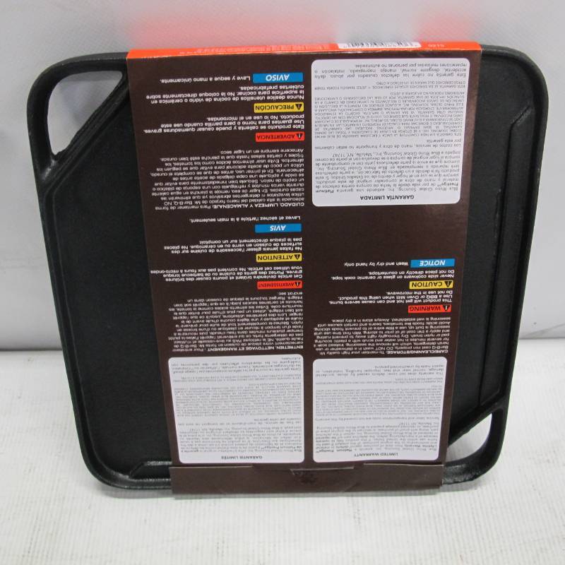 Mr. Bar-B-Q Reversible Cast Iron Griddle Model 08102X