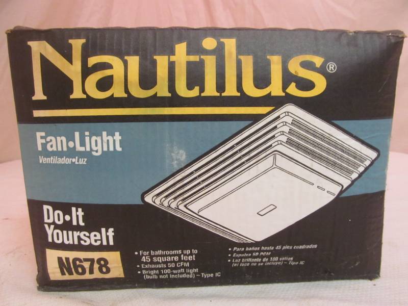 lot 86 image: NIP Bathroom FanLight