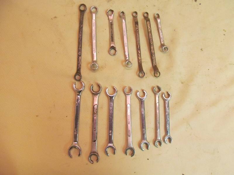 lot 98 image: Variety of Box End Wrenches