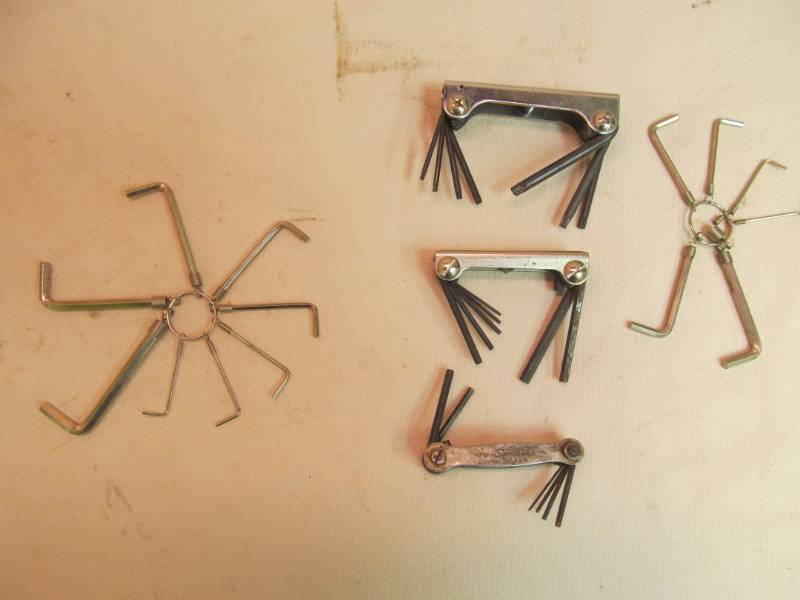lot 100 image: Sets of Allen Wrenches