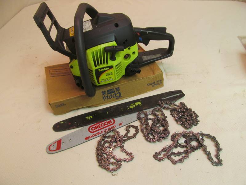 lot 117 image: Poulan Chain saw