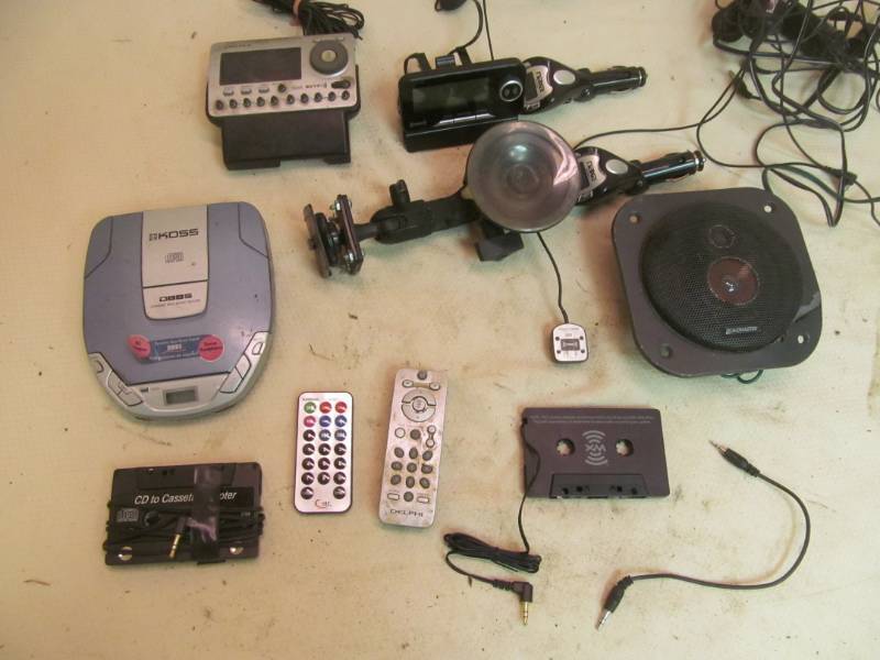 lot 160 image: Variety of Satellite Radio Receivers, Cords, Adapters, and more