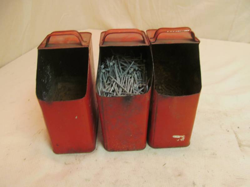 lot 167 image: Gallon Cans w Nails