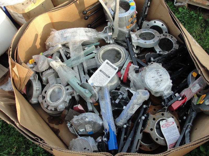 BOX MISC. BUTTERFLY VALVES