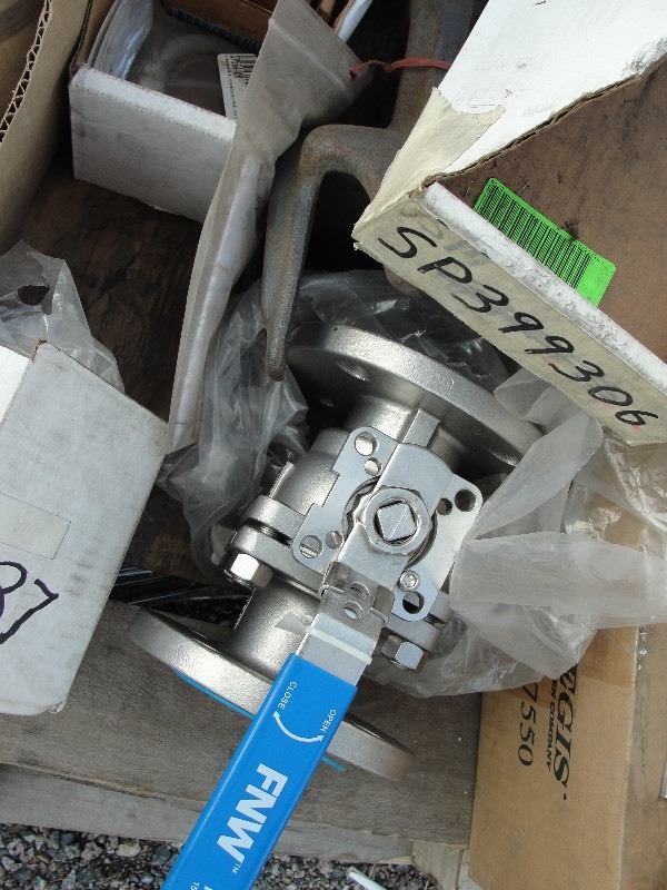 MISC.  STAINLESS STEEL FLOAT BALLS, GLAD HANDLES, VALVES, SIGHT GLASSES, PLACE CARD SHIELDS
