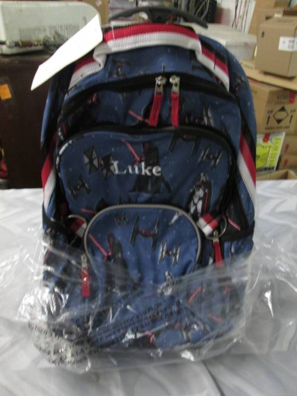 lot 8 image: Pottery Barn Luke Monogrammed Sta...