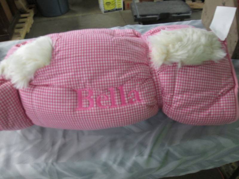 lot 25 image: Pottery Barn Kids Kitty Sleeping Ba...