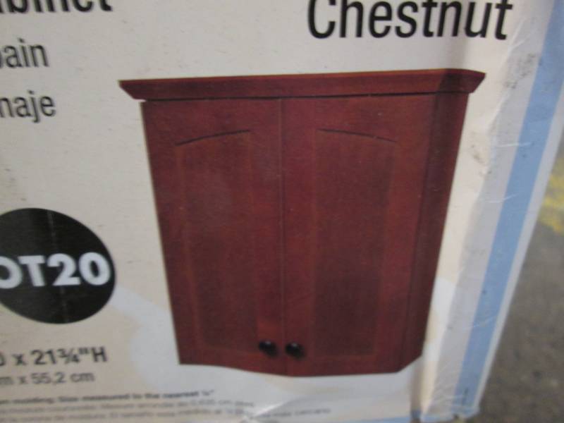 lot 45 image: American Classics Bath Storage Cabi...