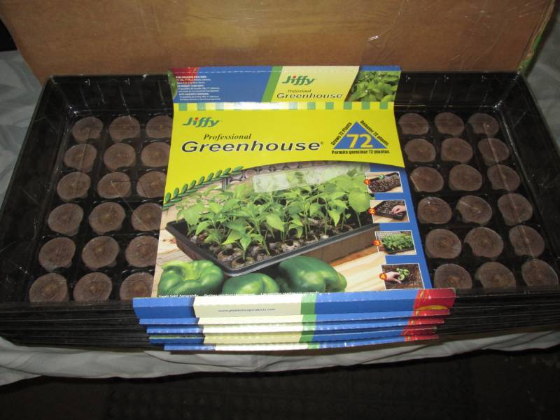 lot 57 image: 5- 72pk Jiffy Professional Greenhou...