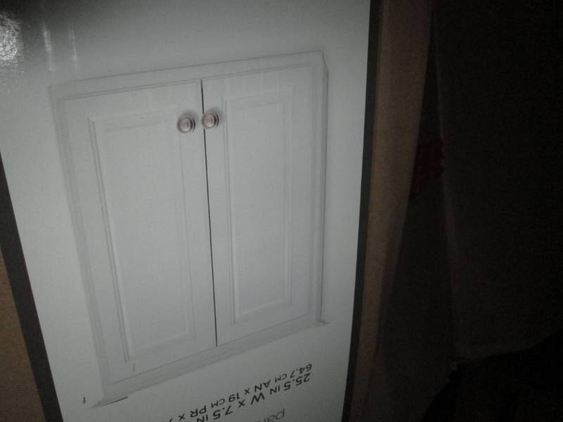 lot 96 image: Glacier Bay 25 inch Bath Storage Ca...