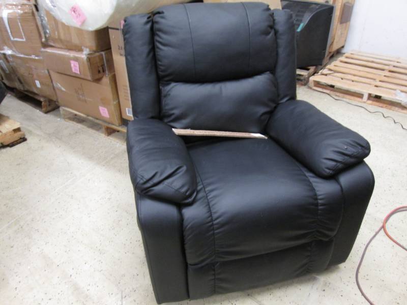 lot 110 image: Massage Recliner open box Retail $3...