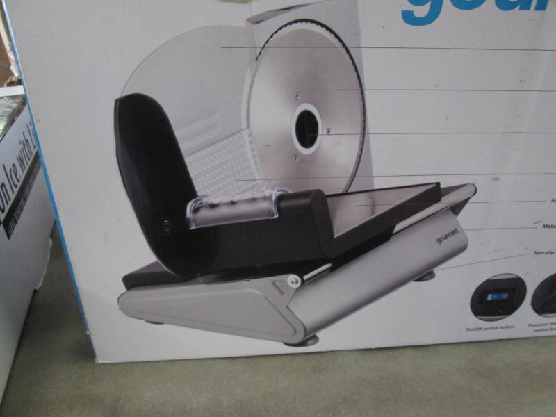 lot 147 image: Gourmet Meat Slicer...