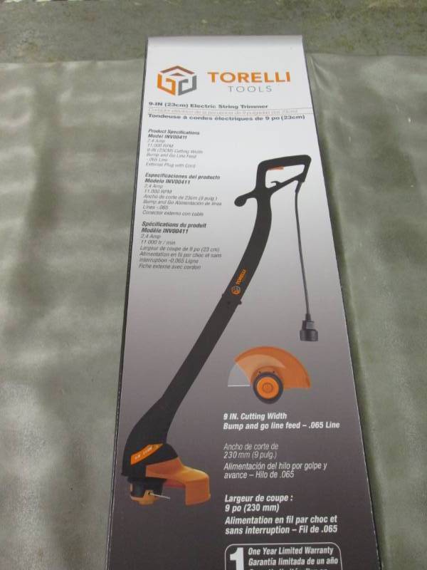 lot 162 image: Torelli Tools Electric String Trimm...