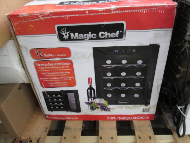 lot 190 image: New Magic Chef 12 Bottle Freestandi...