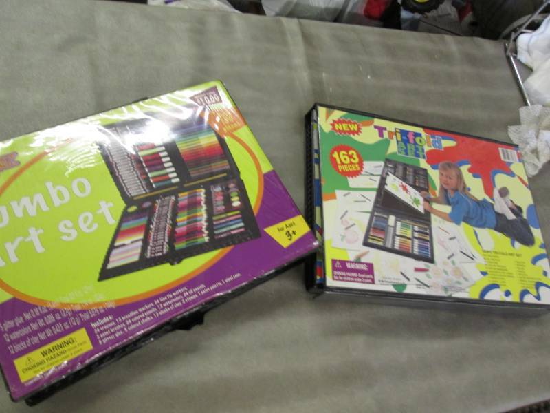 lot 202 image: 2 Jumbo Art Sets...