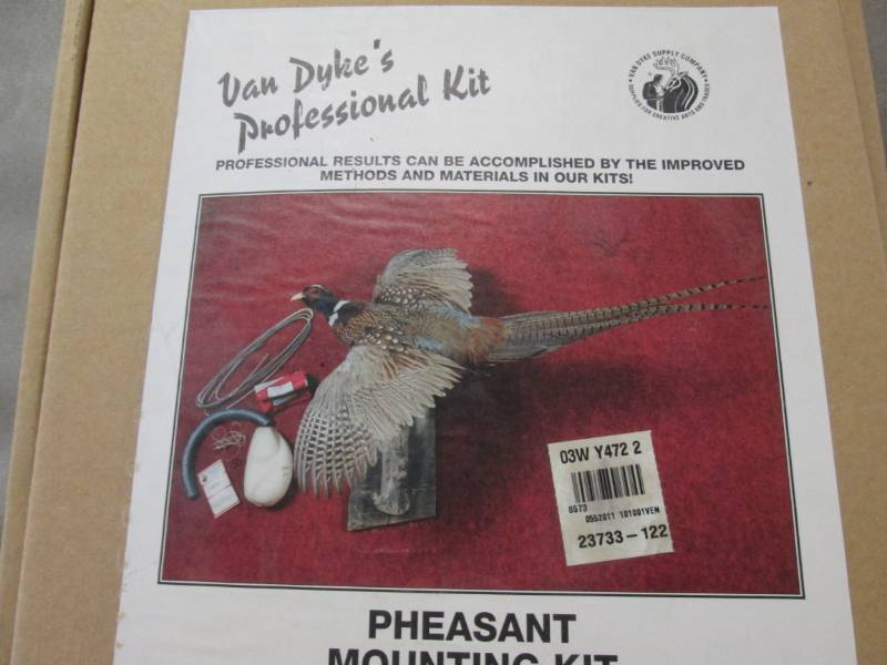 lot 203 image: Pheasant Mounting Kit...