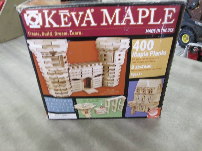 lot 206 image: Toy Wood Building Set...