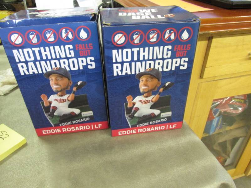 lot 207 image: 2 Eddie Rosario Bobble Heads...