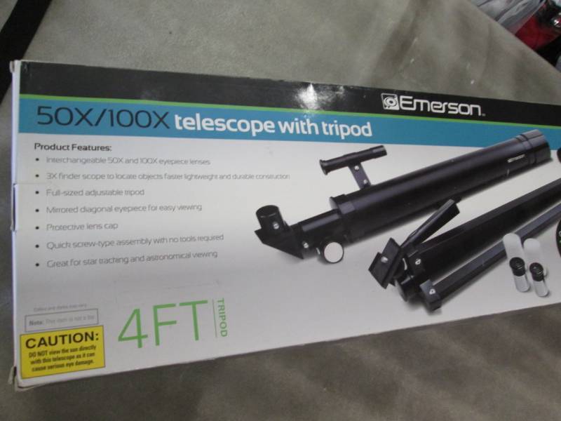 lot 217 image: Telescope with Tripod...