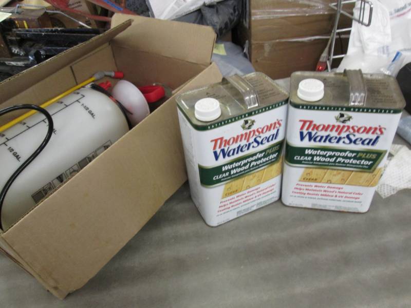 lot 229 image: 2 Gallons Thompsons Waterproofer, ...